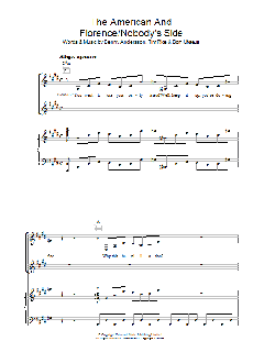 The American And Florence/Nobody's Side von Björn Ulvaeus (Download) 