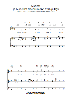 Quartet (A Model Of Decorum And Tranquillity) von Tim Rice (Download) 