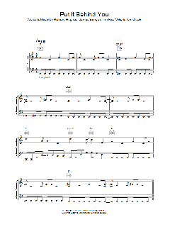 Put It Behind You von Keane (Download) 