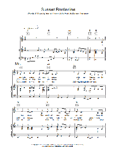 Sunset Borderline von Sandi Thom (Download) 