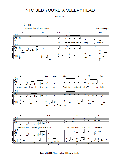 Into Bed, You're A Sleepy Head von Isaac Albéniz (Download) 
