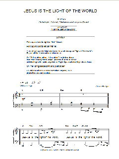 Jesus Is The Light Of The World von Johann Nepomuk Hummel (Download) 