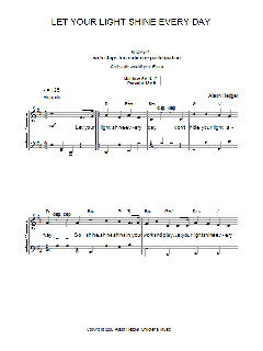 Let Your Light Shine Every Day von Franz Schubert (Download) 