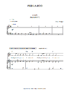 Peek-A-Boo von Jerry Goldsmith (Download) 