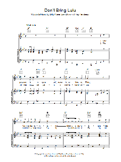 Don't Bring Lulu von Lew Brown (Download) 