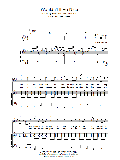 Wouldn't It Be Nice von Zbigniew Preisner (Download) 