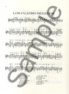 Canciones Populares von Federico Garcia Lorca 