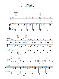 Who von Ned Washington (Download) 