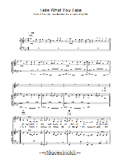 Take What You Take von Lily Allen (Download) 