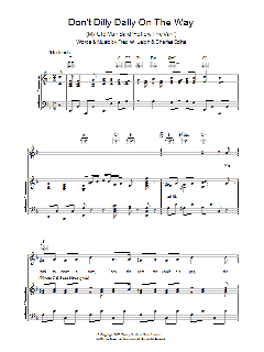 Don't Dilly Dally On The Way von Fred W. Leigh (Download) 