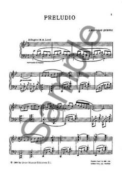 Preludio for Piano von Leopoldo Querol 