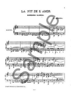 Enrique Morera: La Nit De Lamor 