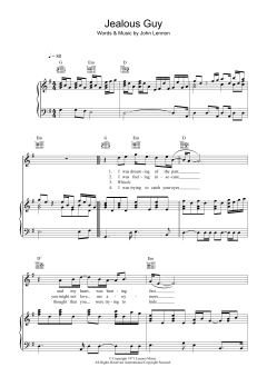 Jealous Guy von John Lennon (Download) 