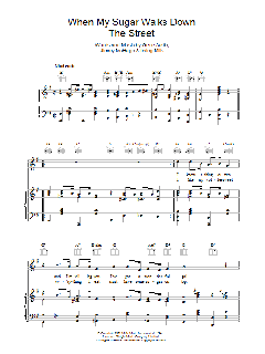 When My Sugar Walks Down The Street von Jimmy McHugh (Download) 