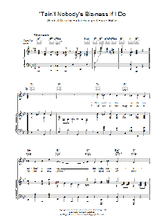 Tain't Nobody's Biz-Ness If I Do von Porter Grainger (Download) 