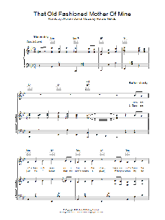 That Old Fashioned Mother Of Mine von Horatio Nicholls (Download) 