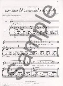 Romance Del Comendador de Ocana von Joaquin Rodrigo 