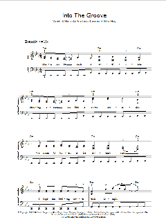 Into The Groove von Madonna (Download) 