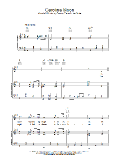 Carolina Moon von Joe Burke (Download) 