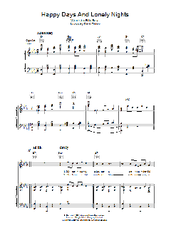 Happy Days And Lonely Nights von Billy Rose (Download) 