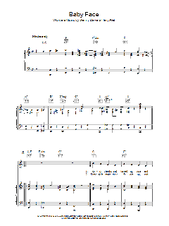 Baby Face von Harry Akst (Download) 
