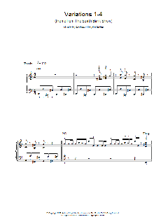 Variations 1-4 (theme from The South Bank Show) von Howard Shore (Download) 