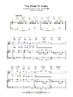 The Sheik Of Araby von Hal David (Download) 