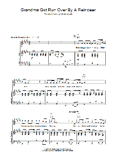 Grandma Got Run Over By A Reindeer von Hal David (Download) 