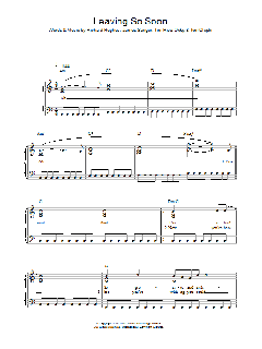 Leaving So Soon? von Keane (Download) 