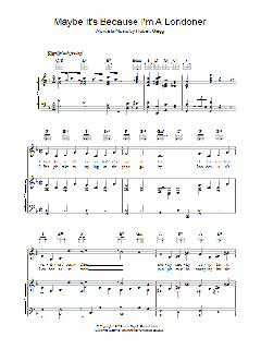 Maybe It's Because I'm A Londoner von John Williams (Download) 