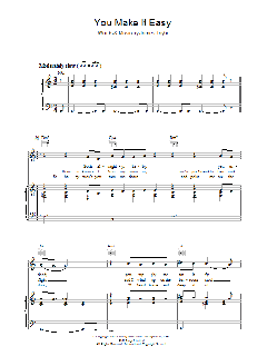 You Make It Easy von Sting (Download) 