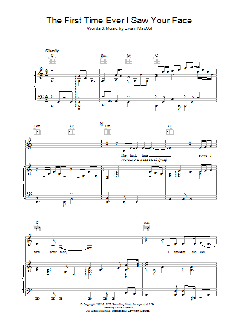 The First Time Ever I Saw Your Face von Johnny Cash (Download) 