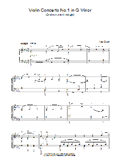 Violin Concerto No.1 In G Minor von Benjamin Lees (Download) 