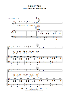 Yakety Yak von Miguel Manzano (Download) 