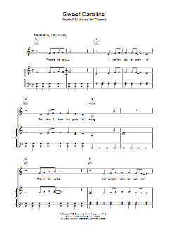 Sweet Caroline von Chris Martin (Download) 