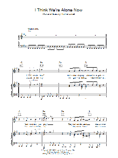 I Think We're Alone Now von Tiffany (Download) 