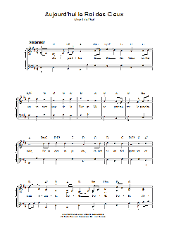 Aujourd'hui Le Roi Des Cieux von Chant De Noel (Download) 