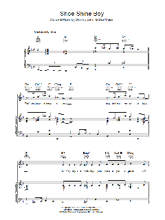 Shoe Shine Boy von Sammy Cahn (Download) 