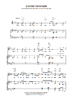 Sunrise Serenade von Jack Lawrence (Download) 