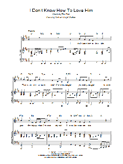 I Don't Know How To Love Him von Andrew Lloyd Webber (Download) 