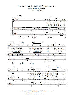 Take That Look Off Your Face von Andrew Lloyd Webber (Download) 