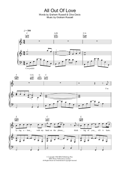 All Out Of Love von Westlife (Download) 