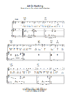 All Or Nothing von Westlife (Download) 