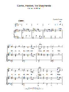 Come Hasten Ye Shepherds von Emerson Peters (Download) 