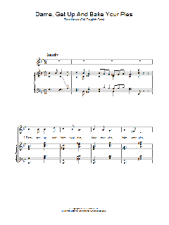 Dame, Get Up And Bake Your Pies von Emerson Peters (Download) 