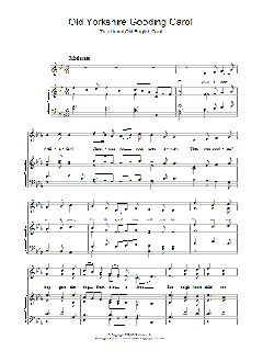 Old Yorkshire Gooding Carol von Christmas Carol (Download) 