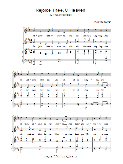 Rejoice Thee, O Heaven von Christopher Norton (Download) 