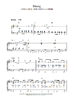 Strong von Robbie Williams (Download) 