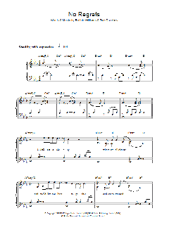 No Regrets von Robbie Williams (Download) 