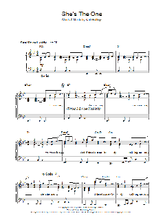 She's The One von Robbie Williams (Download) 